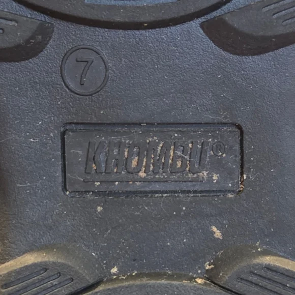 Khombu Iris 1527296 Ivory Suede Leather All Weather Boots W/ Faux Fur Trim Sz 7M - Picture 14 of 15